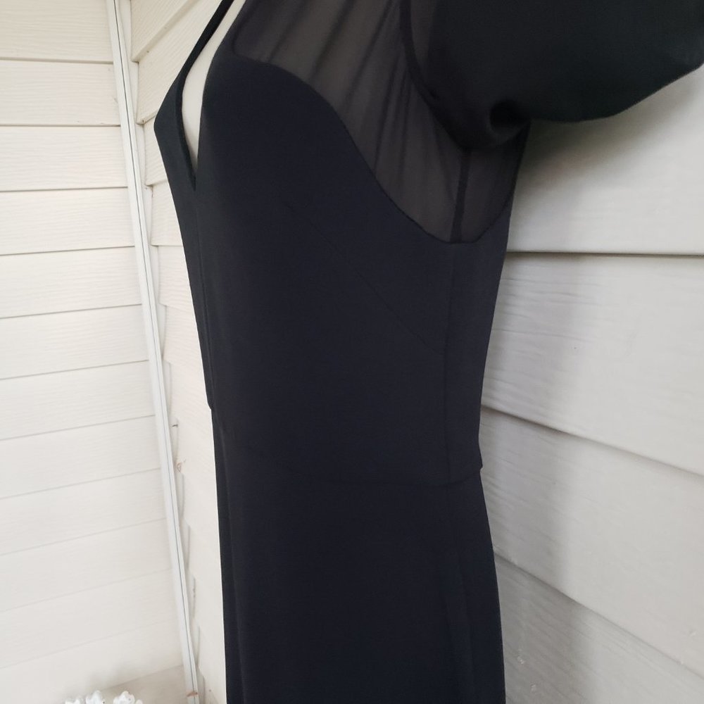 Cushnie Et Ochs Black Jumpsuit with Sheer Sleeves Like new - Picture 11 of 14